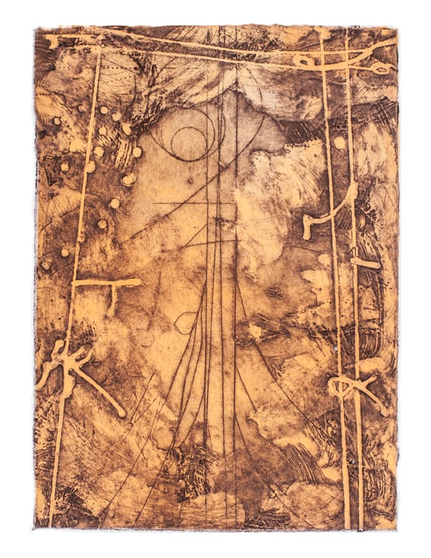 Collision Transit Study 1 by Elise Wagner Fine Art, LLC, Image 1.