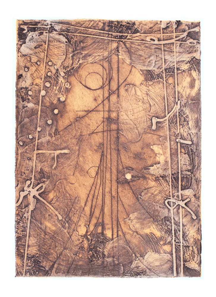Collision Transit Study 2 by Elise Wagner Fine Art, LLC, Image 1.