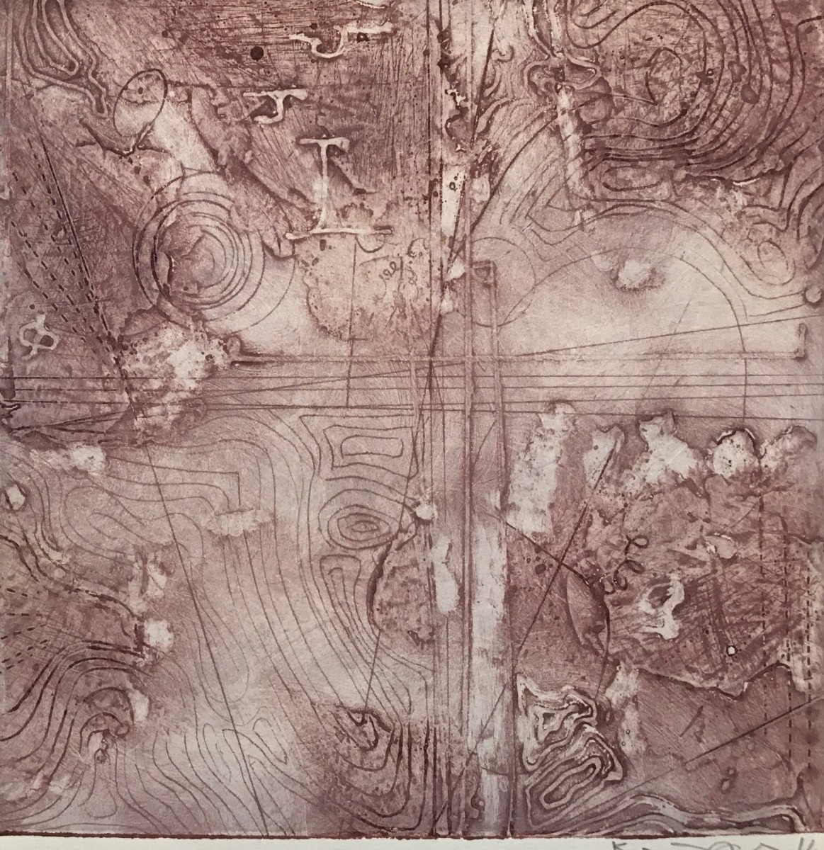 Contour Study 7. by Elise Wagner Fine Art, LLC 