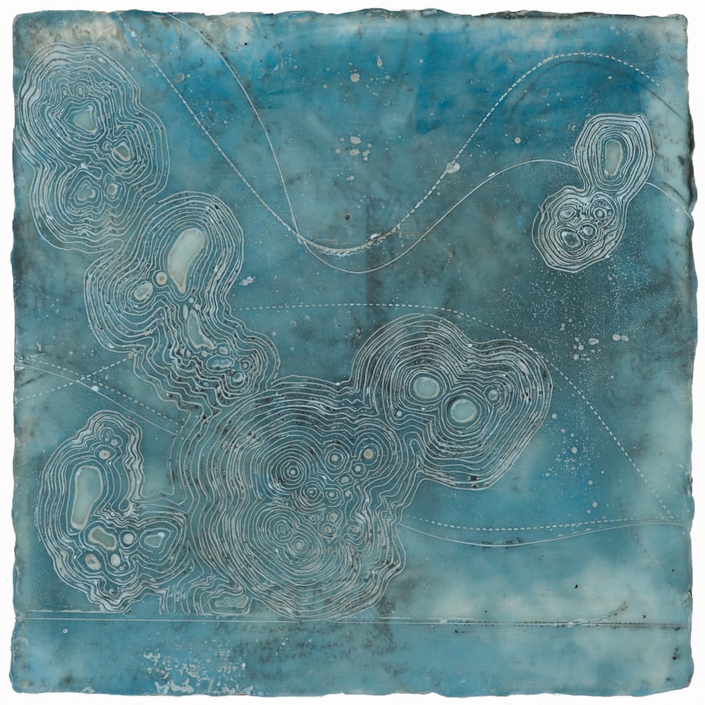 GlacierChart15-72_qebyty_3 by Elise Wagner Fine Art, LLC, Image 1.