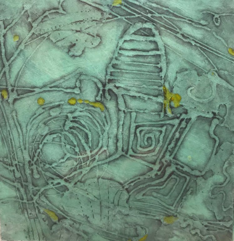 Mined Earth Study 8. by Elise Wagner Fine Art, LLC 