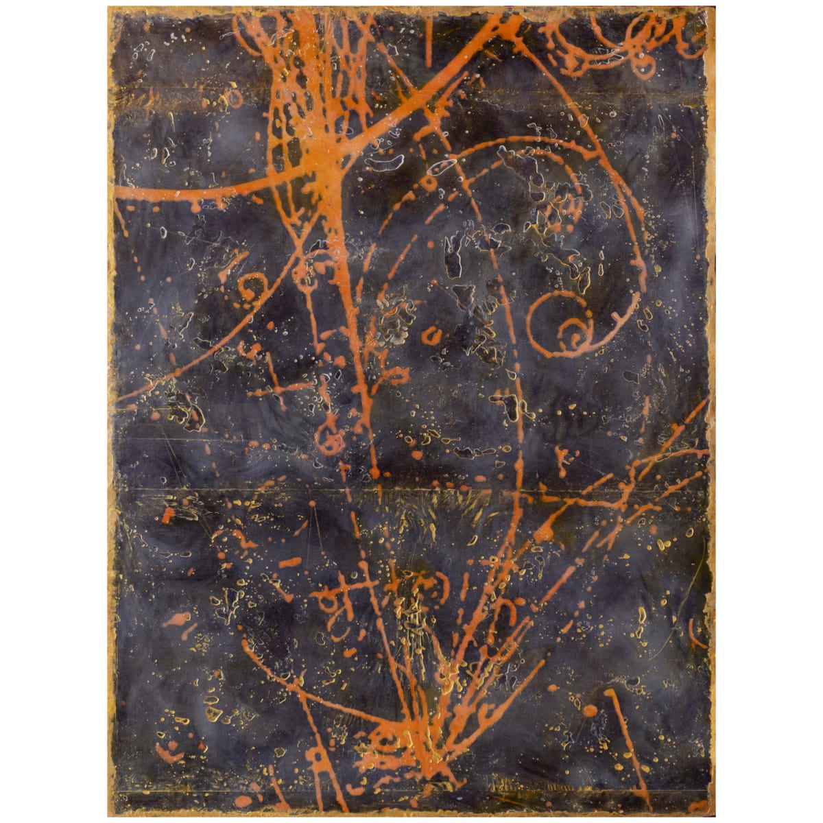 Marking Time 5 by Elise Wagner Fine Art, LLC  Image: This series uses a sub-atomic particle collision as a metaphor to mark time for transformation and change. 

February, 2022 marks the time that the United States experienced Pluto returning to the position it was in at the signing of the Declaration of Independence in 1776. As humans, we will never experience a Pluto return, unless of course we live to be 248 years old. A Pluto return often results in a rise of power and the fall of empires as we are currently witnessing.

The Pluto return began in 2020 and has unearth all the uncomfortable truths that America is currently facing through a global pandemic, civil unrest, a collapse of our justice system and democracy and cataclysmic climate events. It will shine a bright light on the breaking down of society so that we can amidst our differences, collectively see that it needs to change.