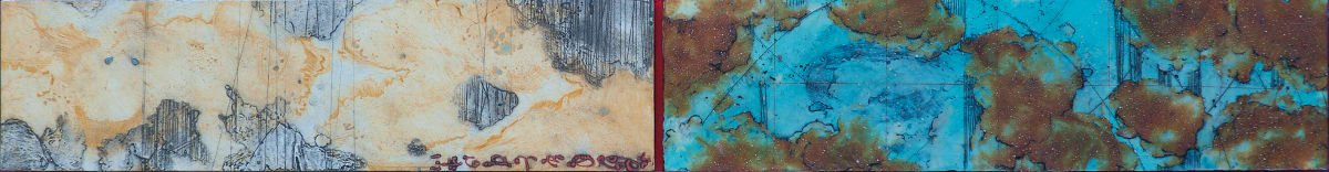 Opposing Cartography 10 by Elise Wagner Fine Art, LLC, Image 1.