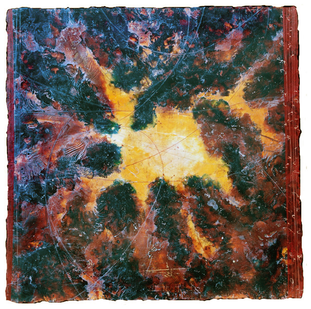 Star Cluster by Elise Wagner Fine Art, LLC  Image: With this piece, I was interpreting star clusters along with particle images in a bubble chamber. As I worked on it’s many wax layers made evident in the weight of the piece, I thought about how star clusters unlock the mysteries of how a star is actually born and also how we as humans are made of stars. 