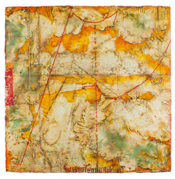 Territory Chart 3. by Elise Wagner Fine Art, LLC, Image 1.