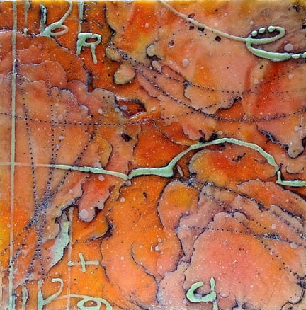 Territory Study 9. by Elise Wagner Fine Art, LLC, Image 1.
