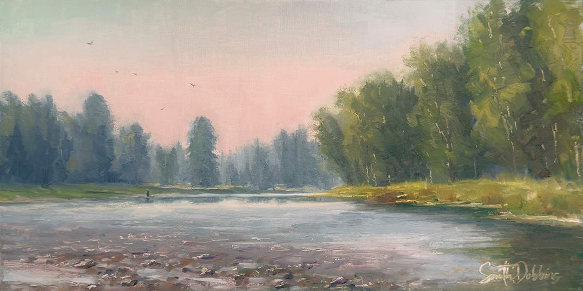 August On The Bitterroot River by Becky Smith-Dobbins, Image 1.
