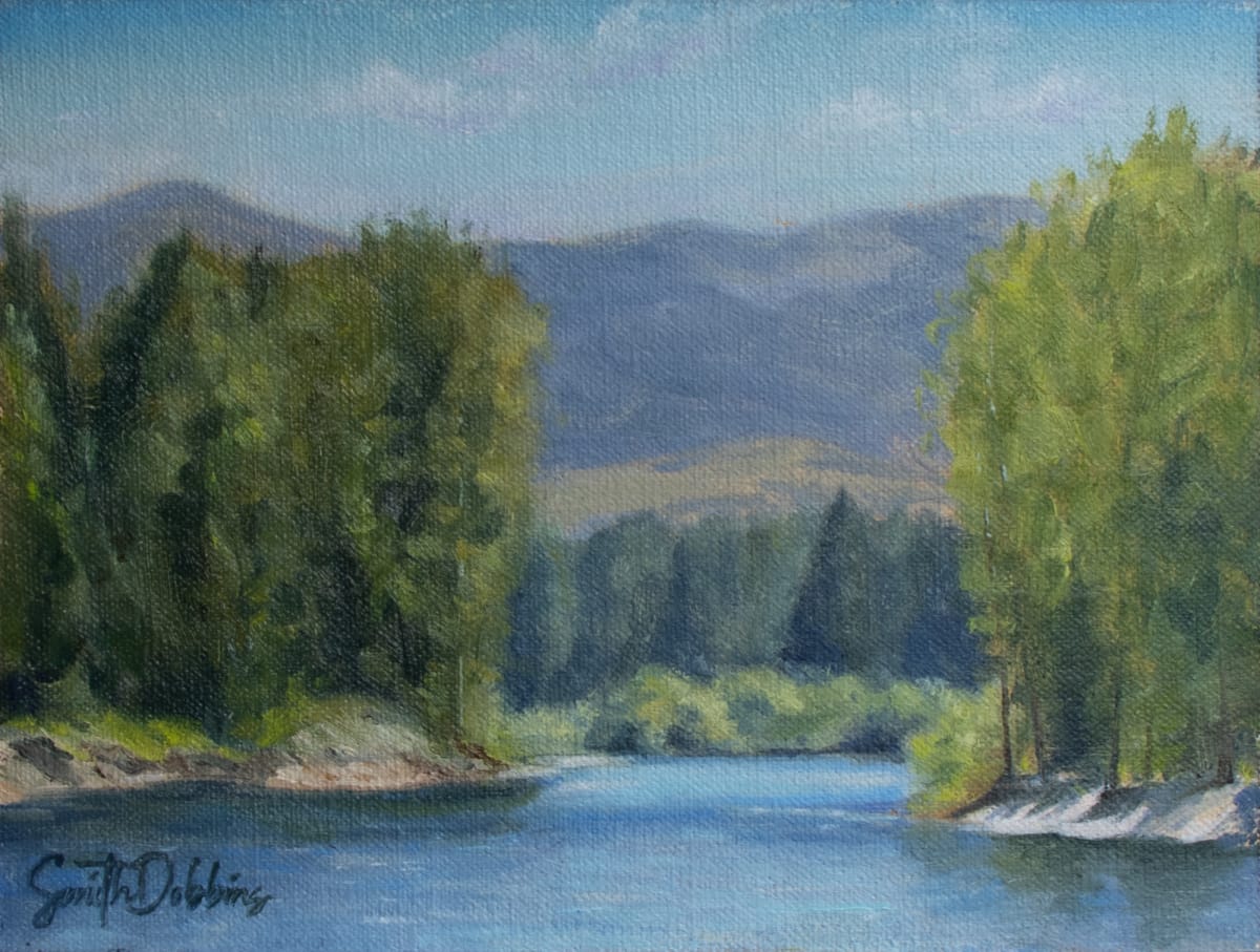 Tranquility on the Bitterroot by Becky Smith-Dobbins 