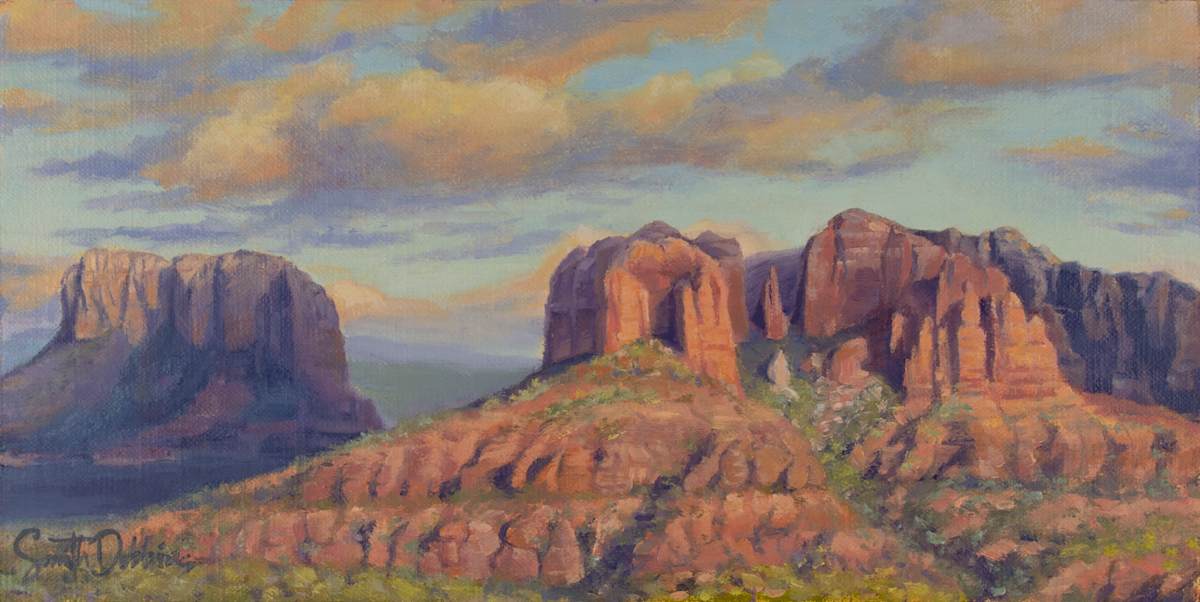 Cathedral Rock Sunset by Becky Smith-Dobbins 