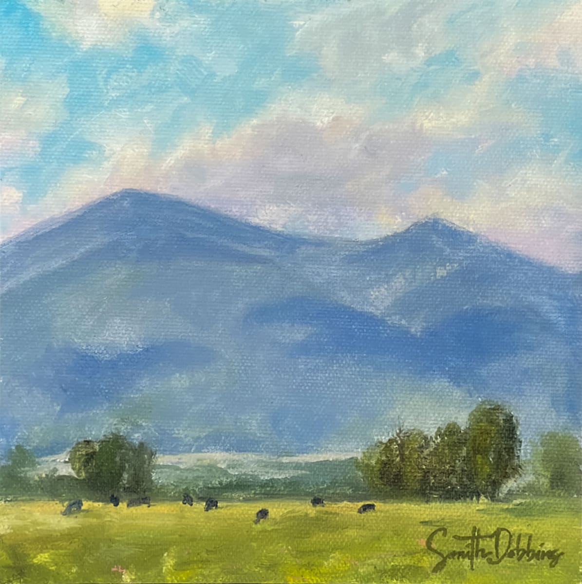 Clouds Over The Bitterroots by Becky Smith-Dobbins, Image 1.