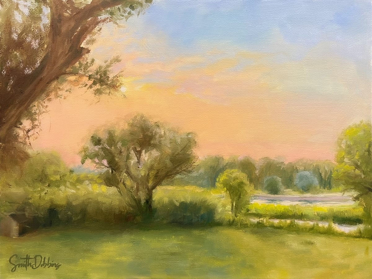 Sunrise Over The Bottomland 