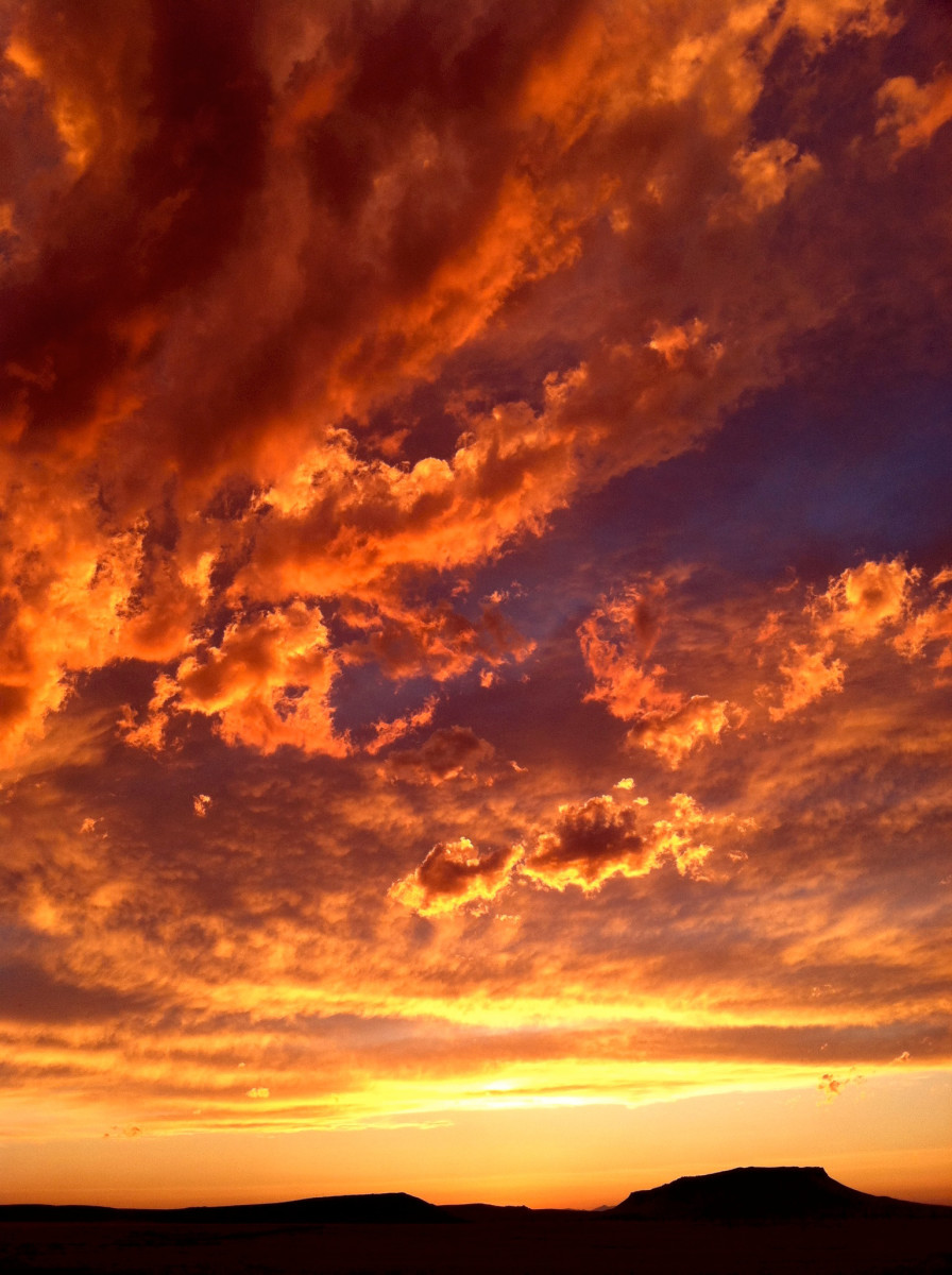 Crown Butte Sunset by Becky Smith-Dobbins 