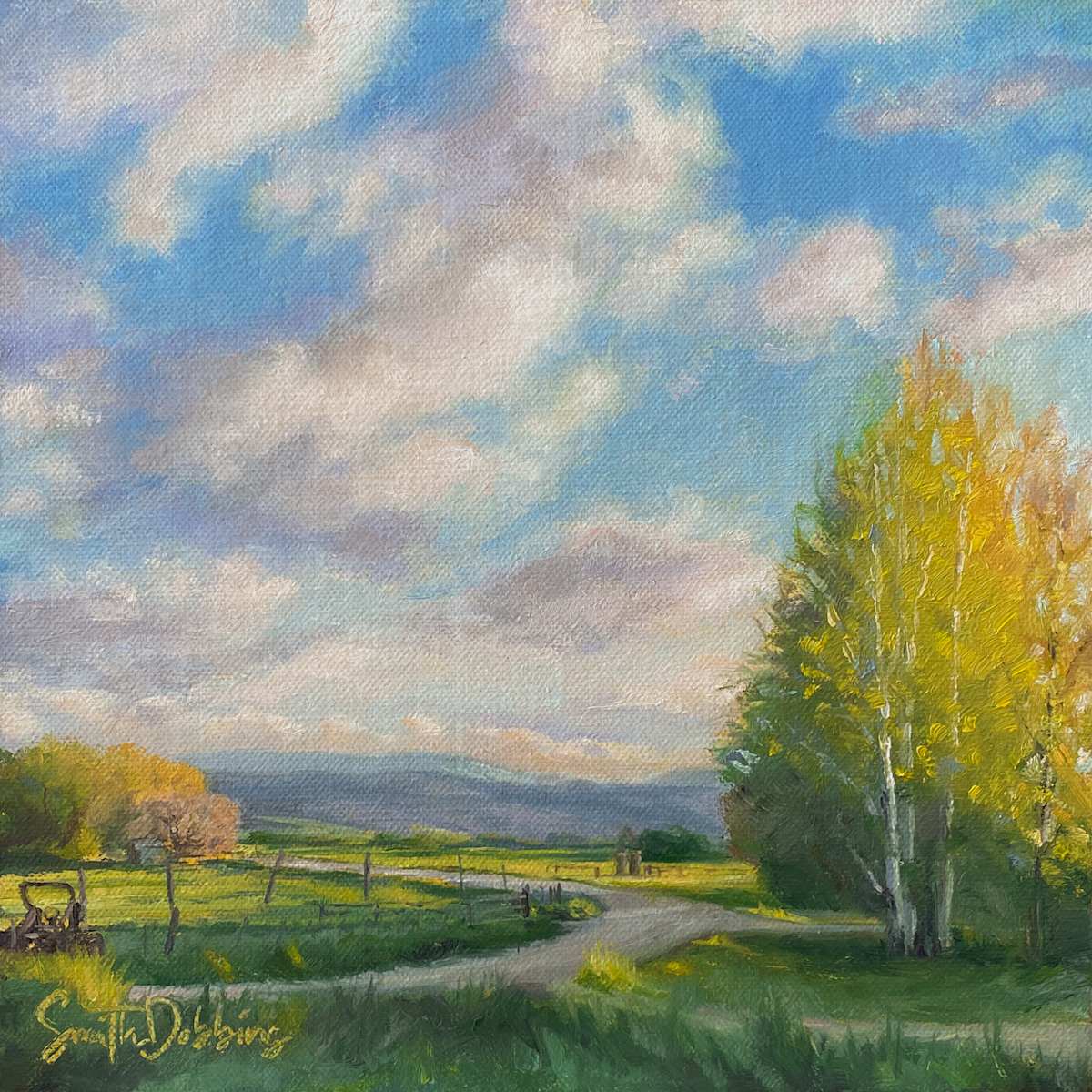 Evening Walk by Becky Smith-Dobbins 