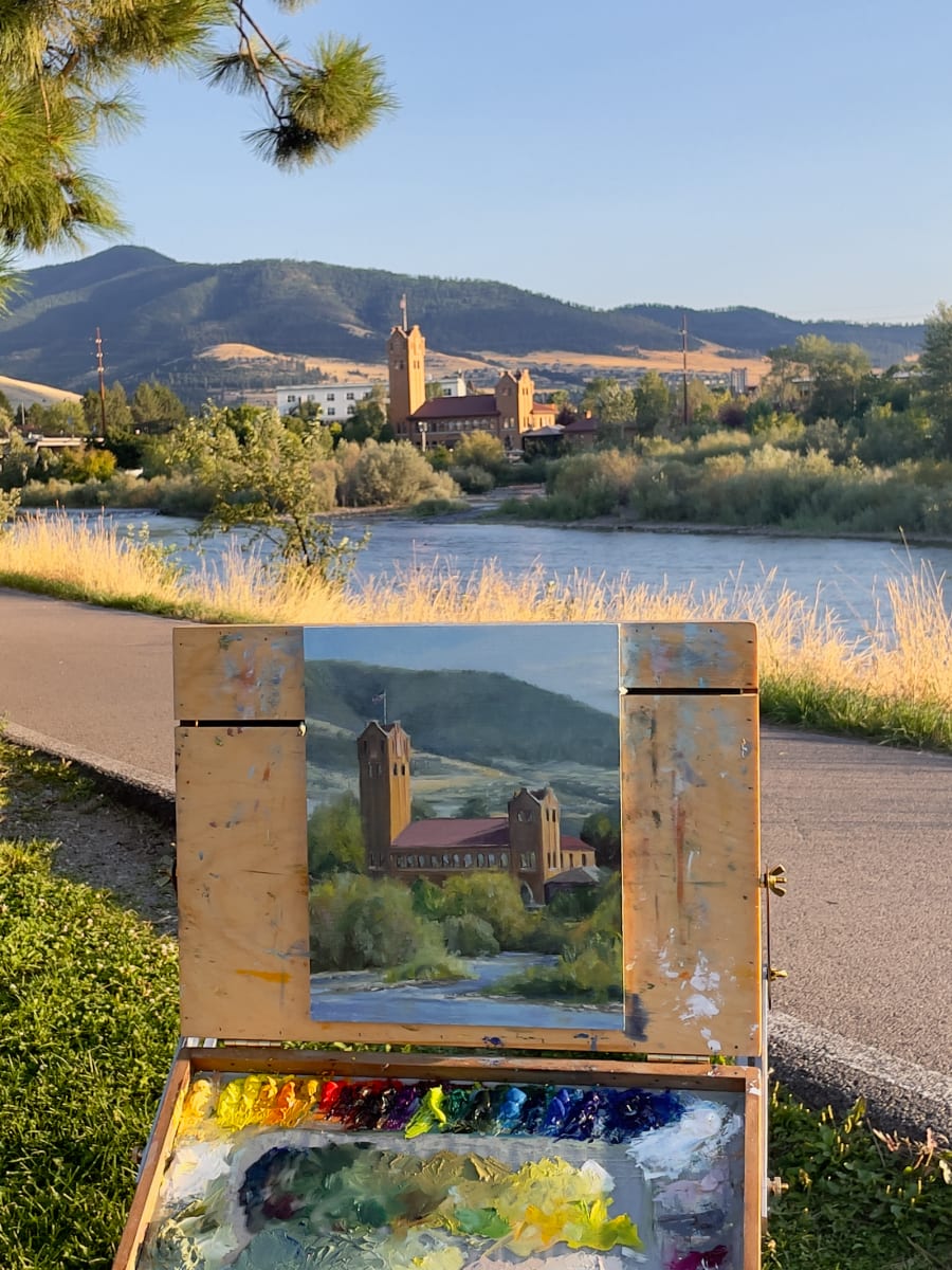 Ol' Milwaukee Depot by Becky Smith-Dobbins 