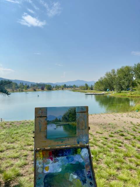 Frenchtown Pond by Becky Smith-Dobbins, Image 1.