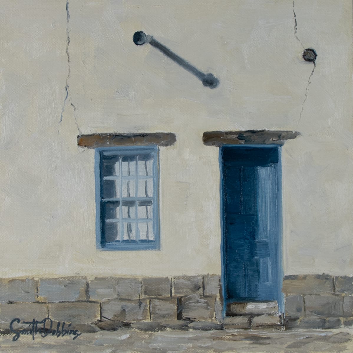 La Casa Cordova Plein Air by Becky Smith-Dobbins 