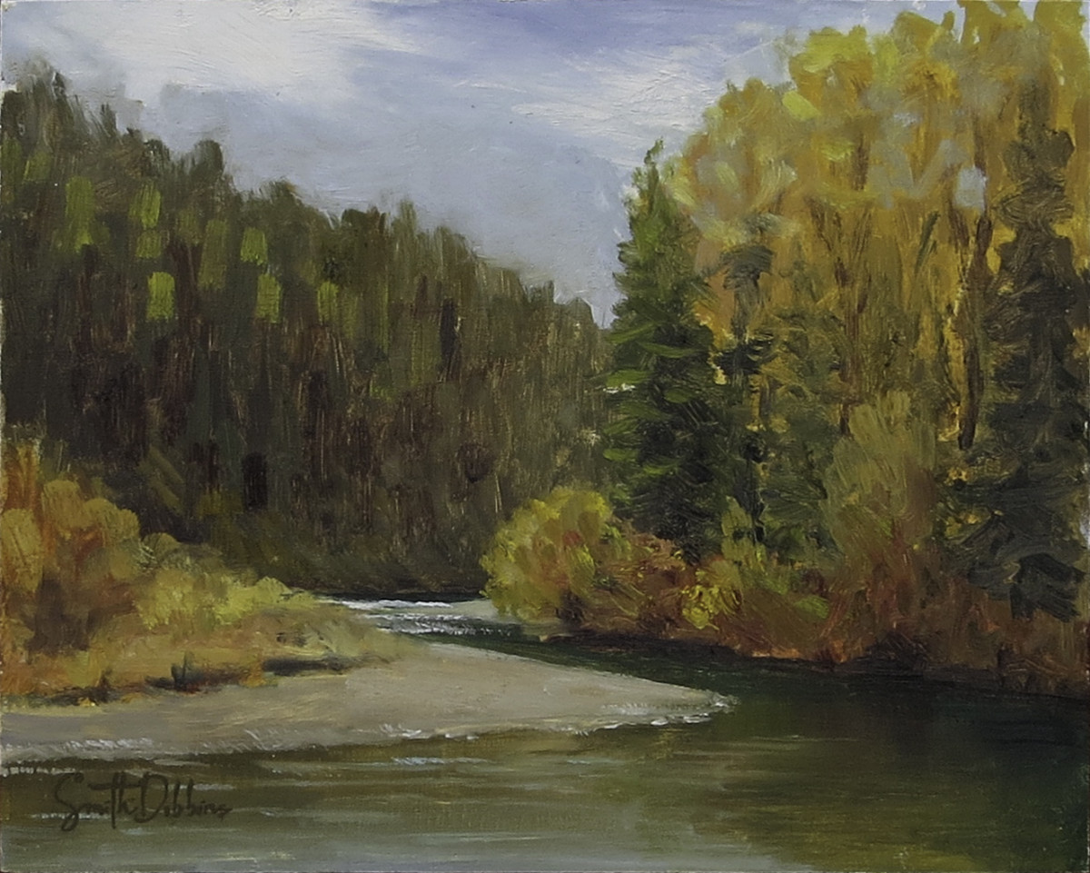 Blackfoot Canyon by Becky Smith-Dobbins 