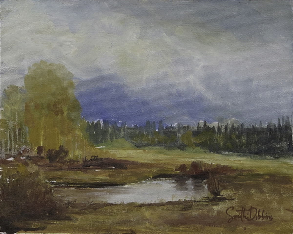 Ponds on Stemple Pass by Becky Smith-Dobbins 