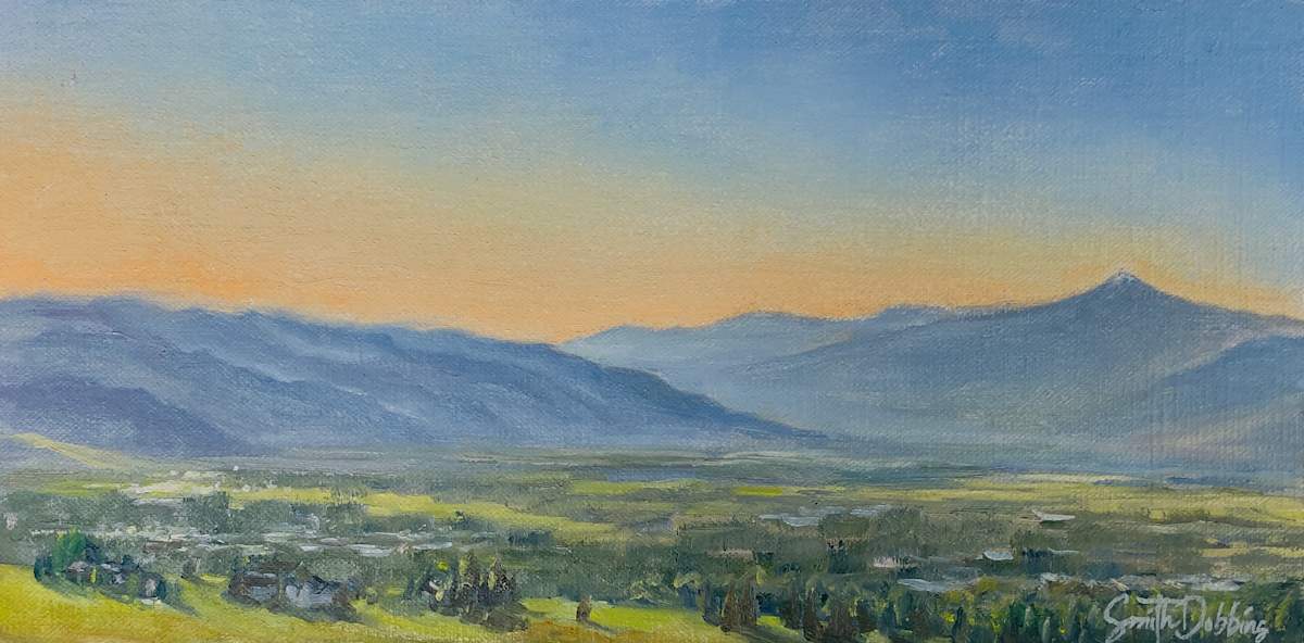 Missoula At Sunset by Becky Smith-Dobbins, Image 1.
