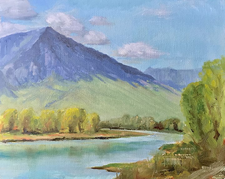 Springtime On The Missouri by Becky Smith-Dobbins 