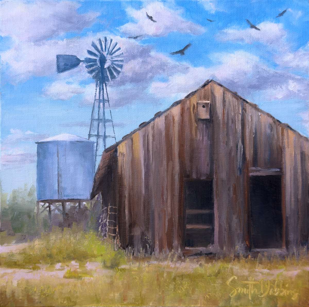 The South Barn by Becky Smith-Dobbins 