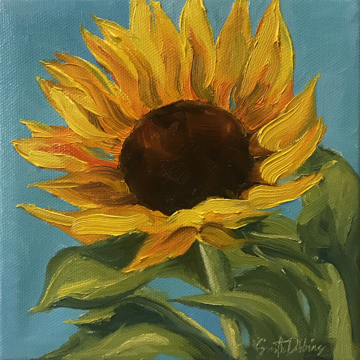 Sunflower by Becky Smith-Dobbins 