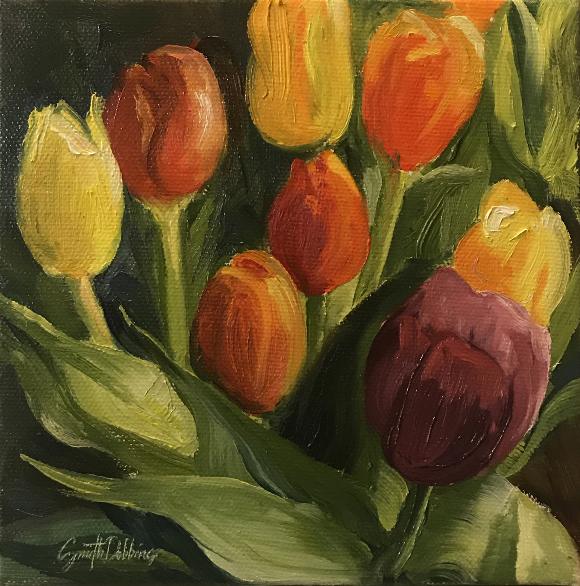 Tulip Bouquet by Becky Smith-Dobbins 