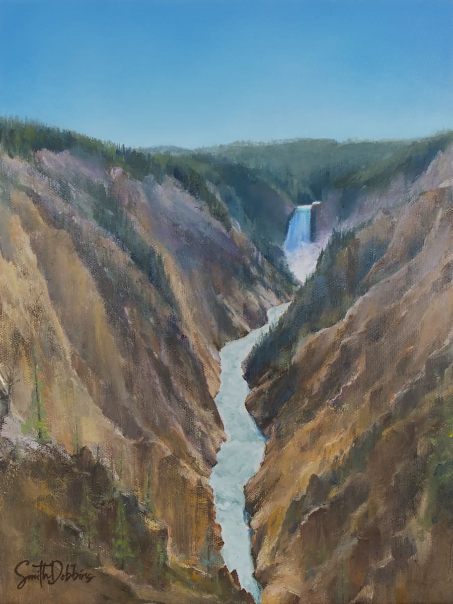 Grand Canyon Of The Yellowstone by Becky Smith-Dobbins 
