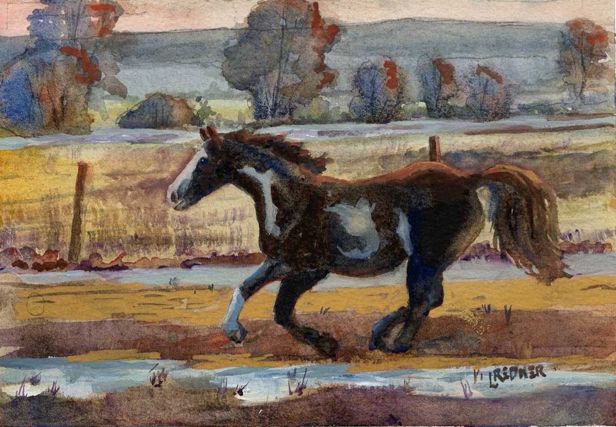 Parade of Horses: by Lynette Redner, Image 1.