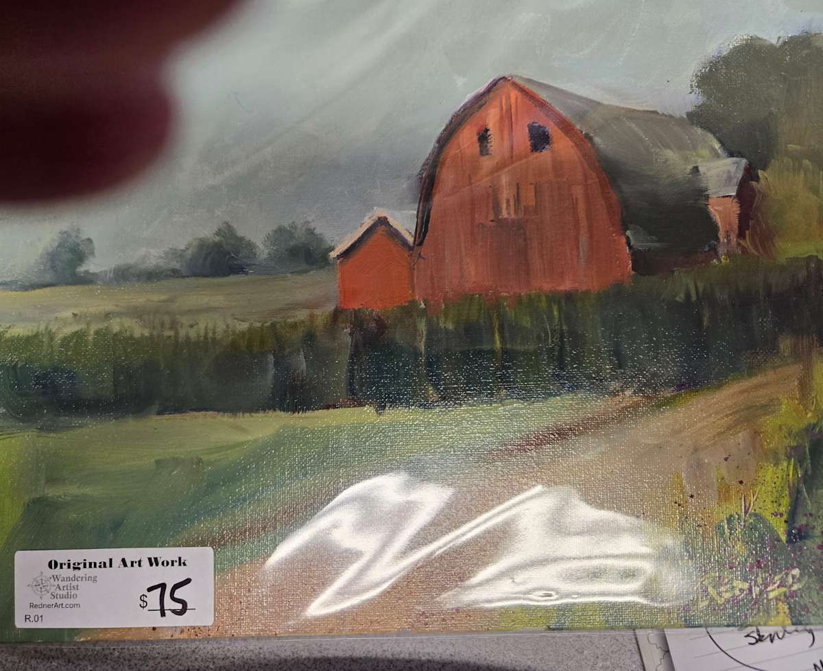 The Red Barn( in a bag) by Lynette Redner 