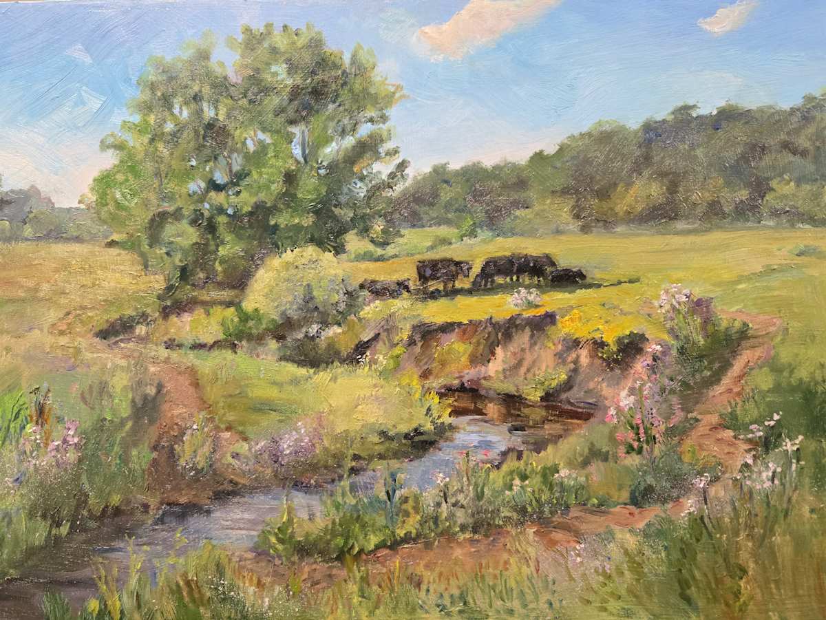 Summer Morning in the Meadow by Lynette Redner, Image 1.