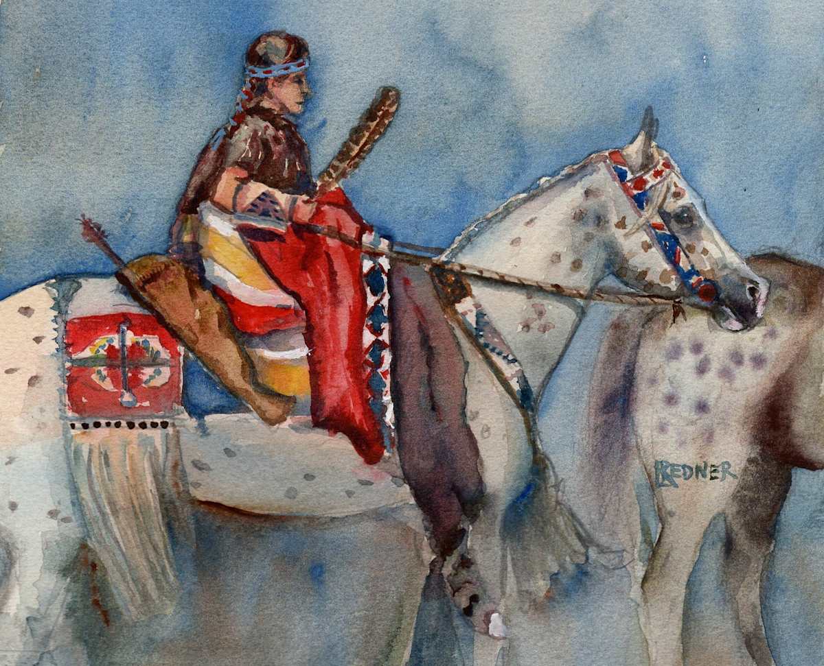 Parade of Horses 18: Dress Up Class by Lynette Redner 