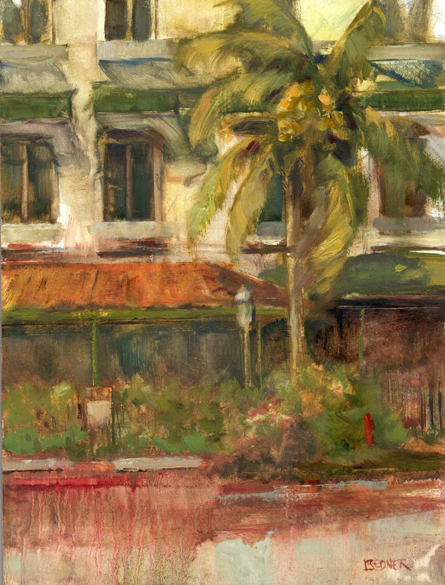 City  Palm Down Town(en plein air) 