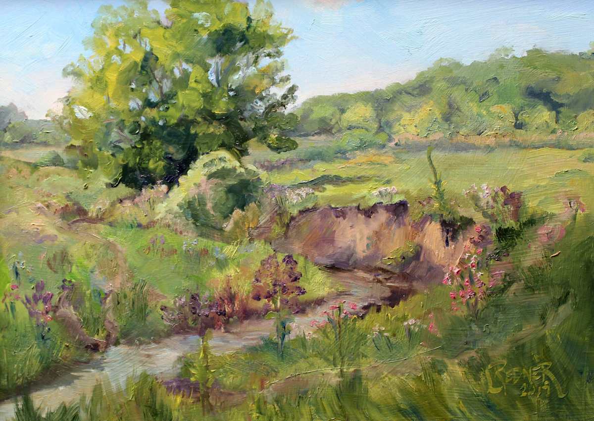 Summer Morning in the Meadow by Lynette Redner 