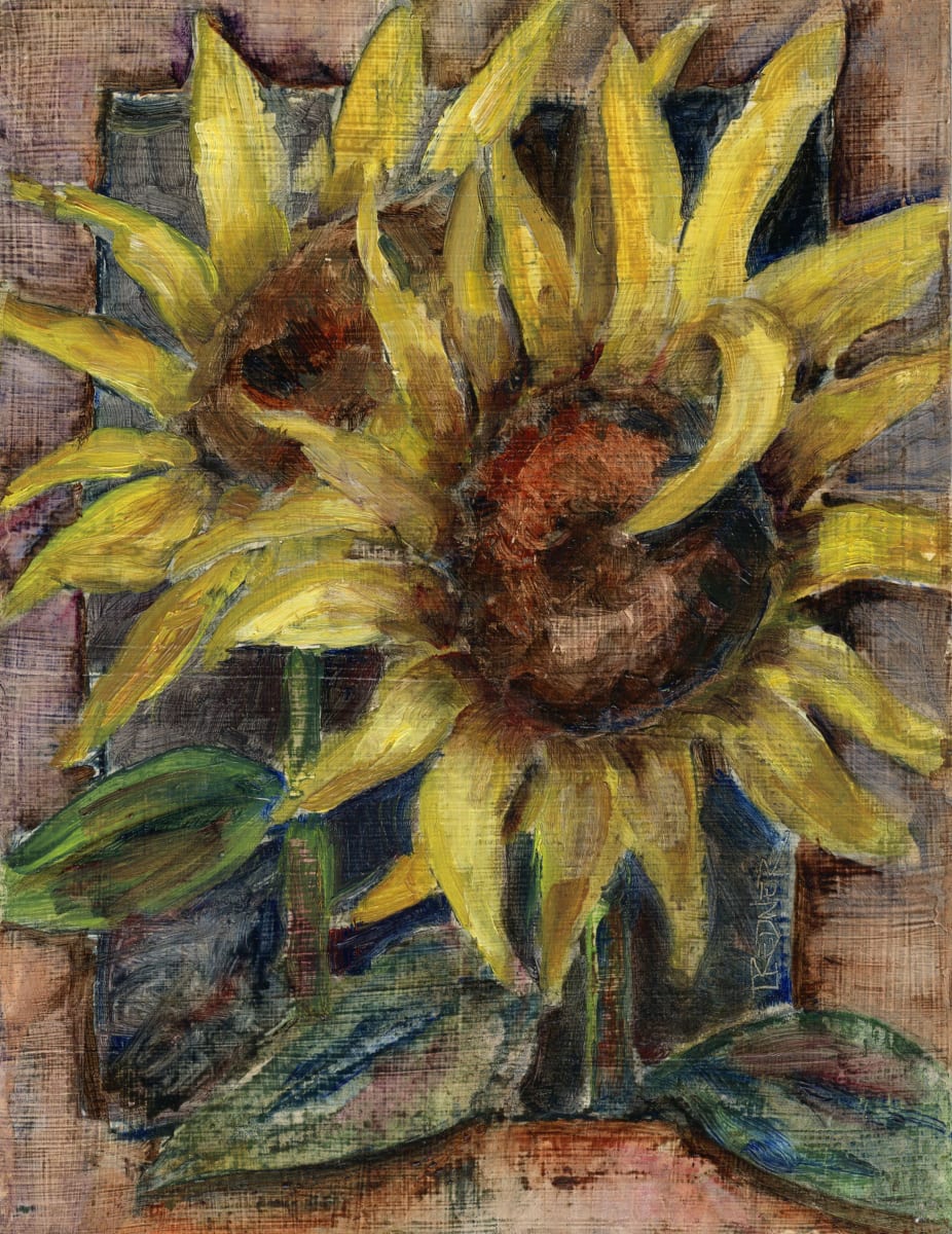 The Sunflower Couple by Lynette Redner, Image 1.