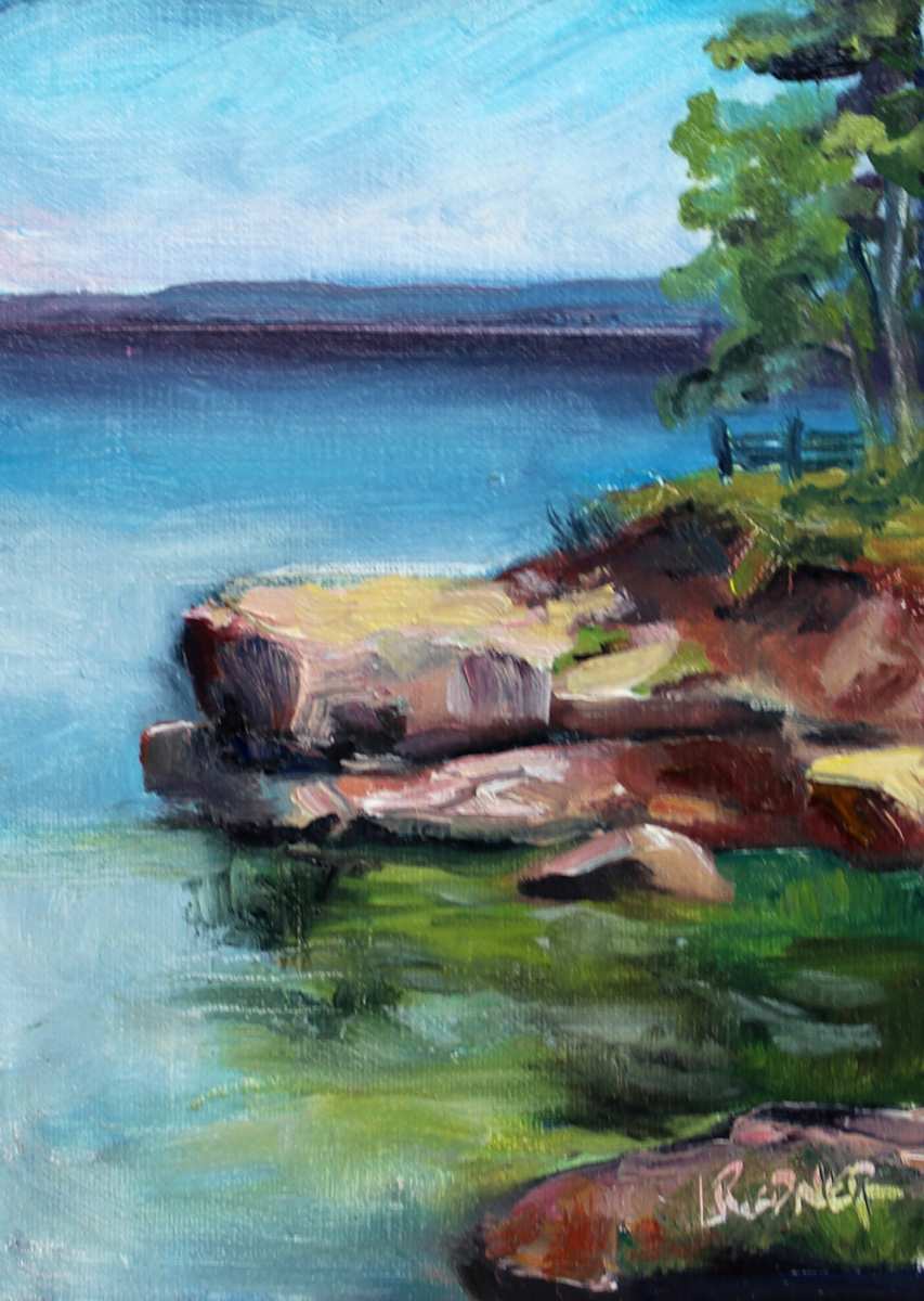 Lake Superior and its Rocks by Lynette Redner, Image 1.