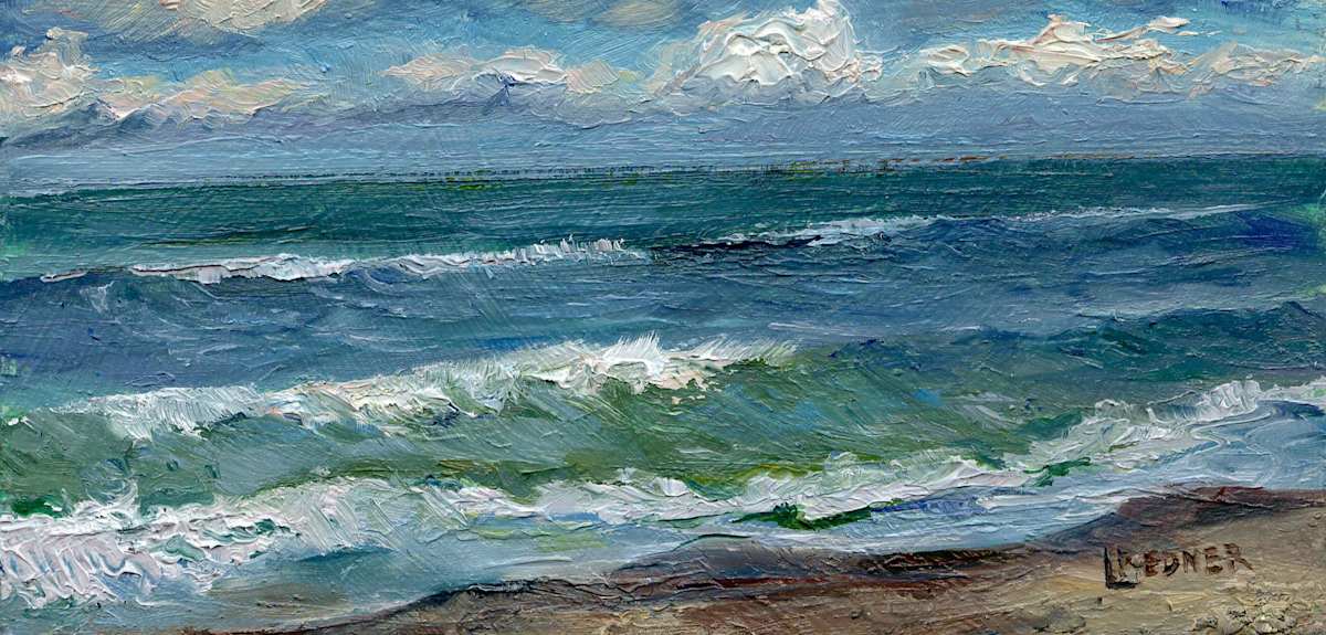 Island Surf by Lynette Redner 