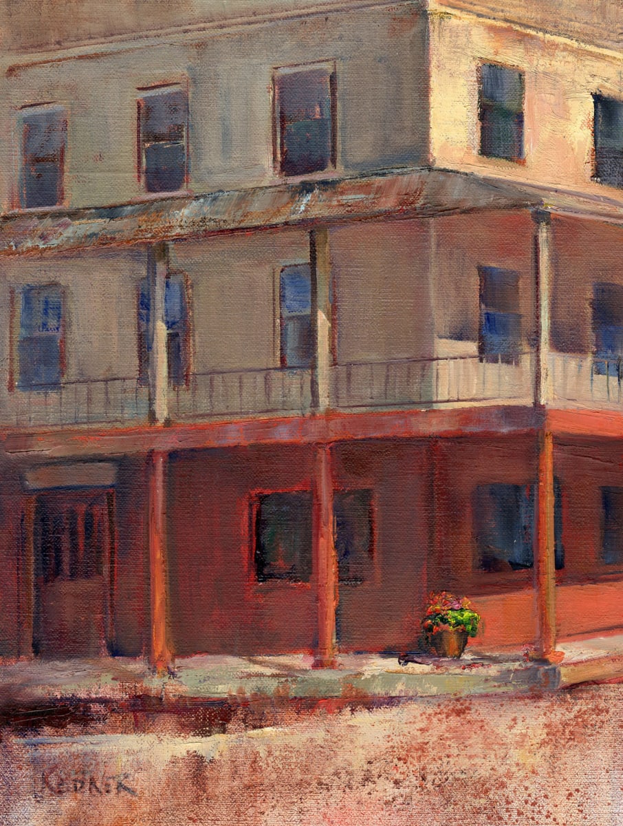 MISS KITTY'S JEFFERSON HOUSE circa 1860 by Lynette Redner 