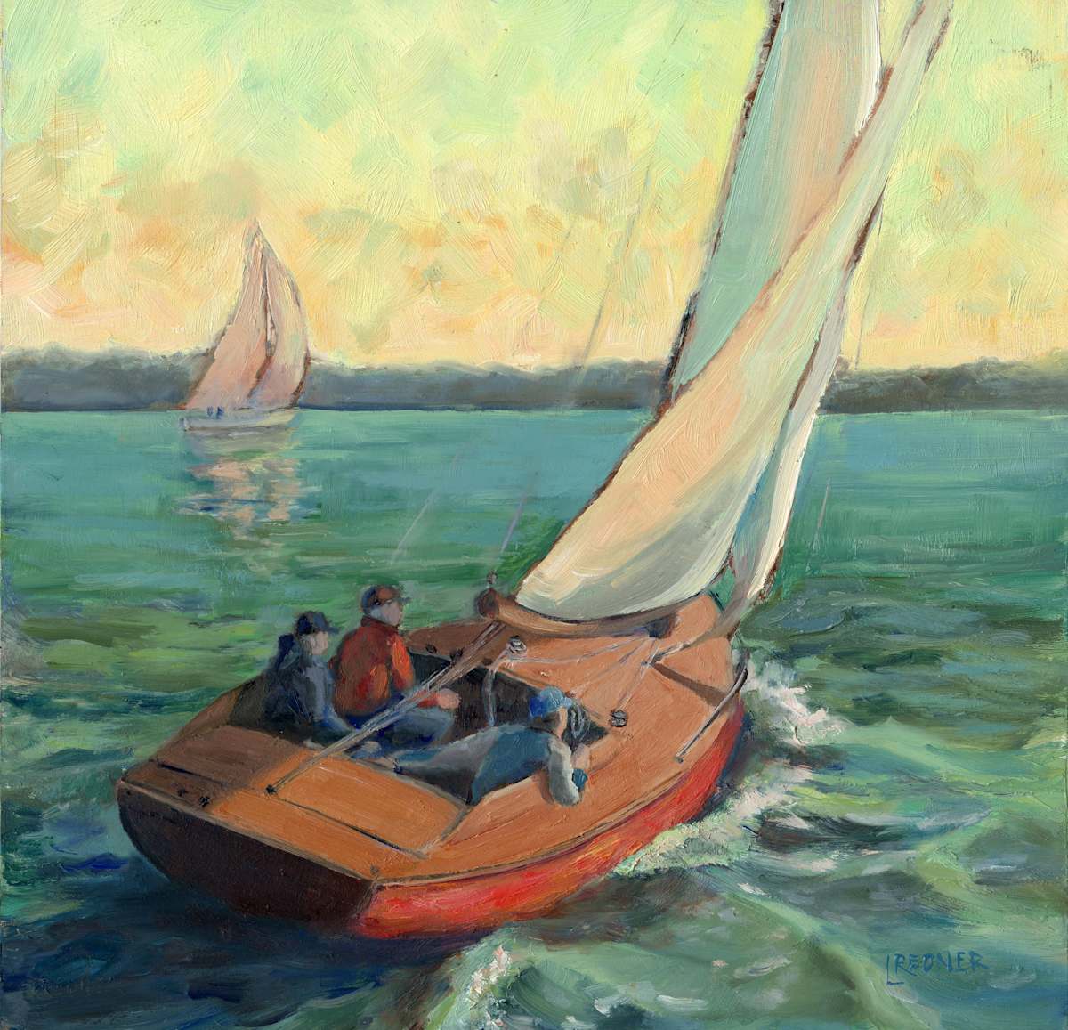 Seas the Beautiful Day by Lynette Redner 