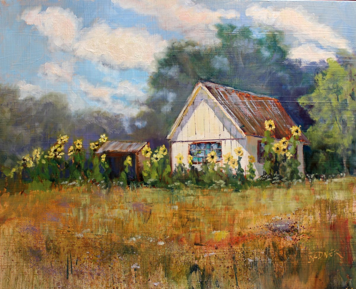 Sunflower Hideaway by Lynette Redner 