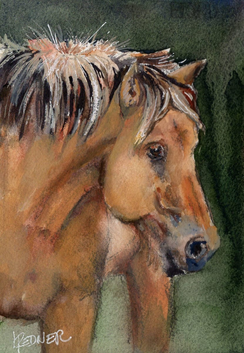 Parade of Horses: Fjord by Lynette Redner 