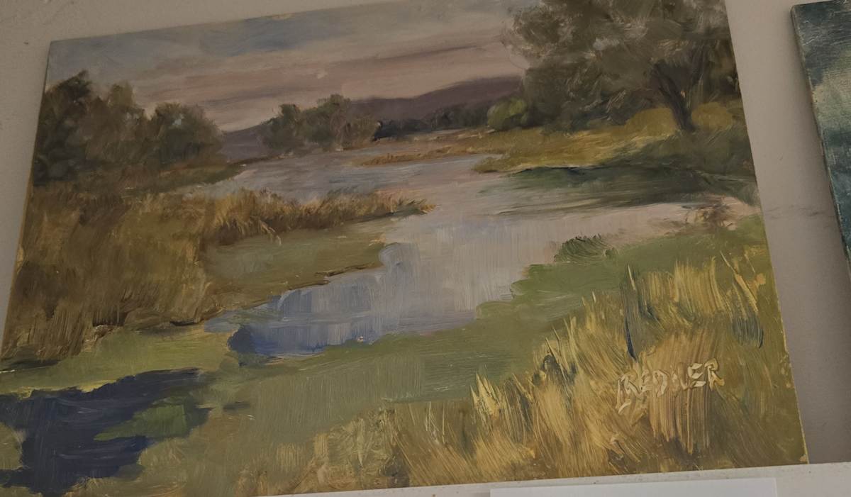 Quiet Marsh. Goose Island LaCrosse by Lynette Redner, Image 1.
