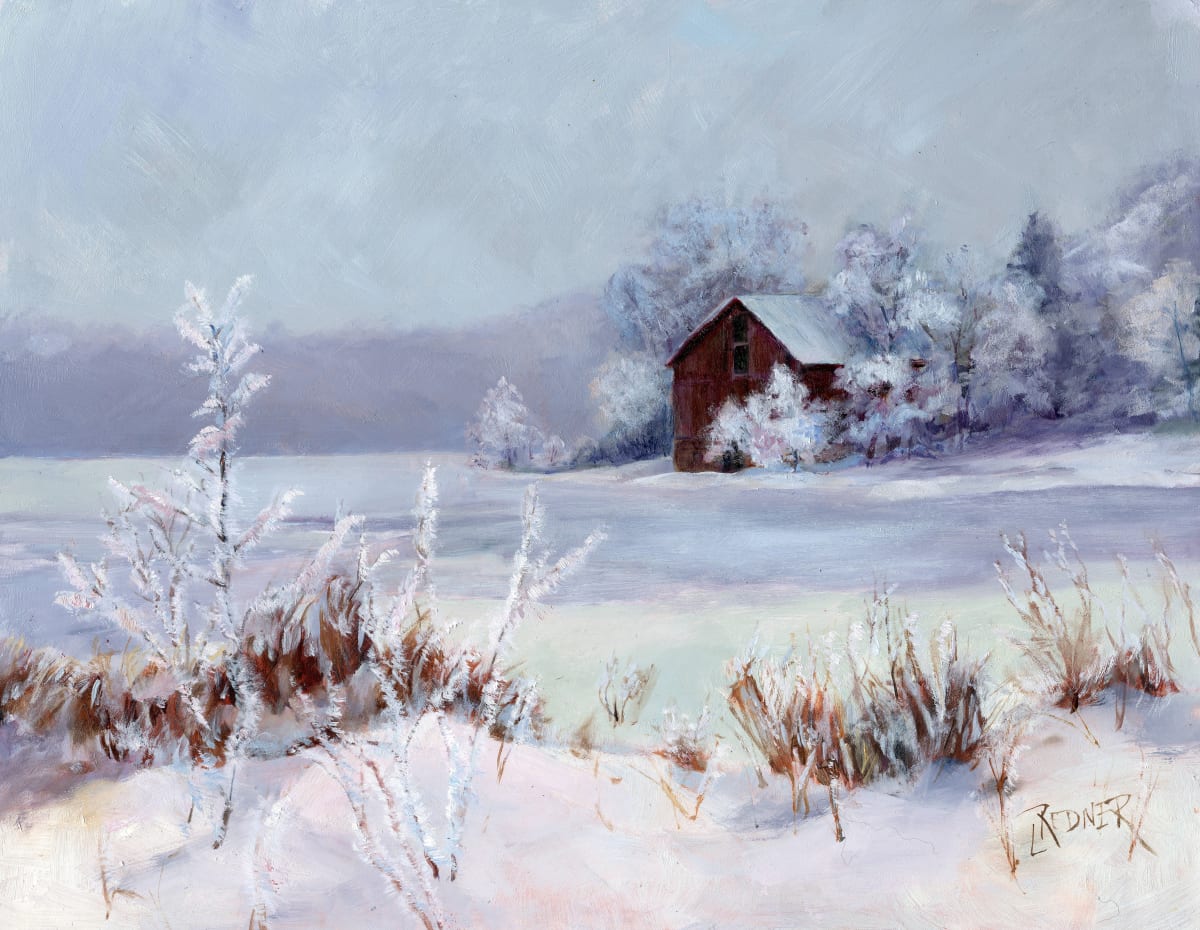 Frosty Barn on the Lake 