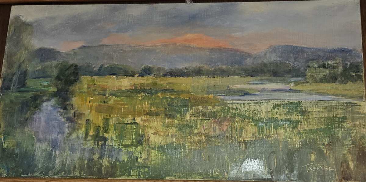Sunset Off Goose Island: LaCrosse by Lynette Redner, Image 1.