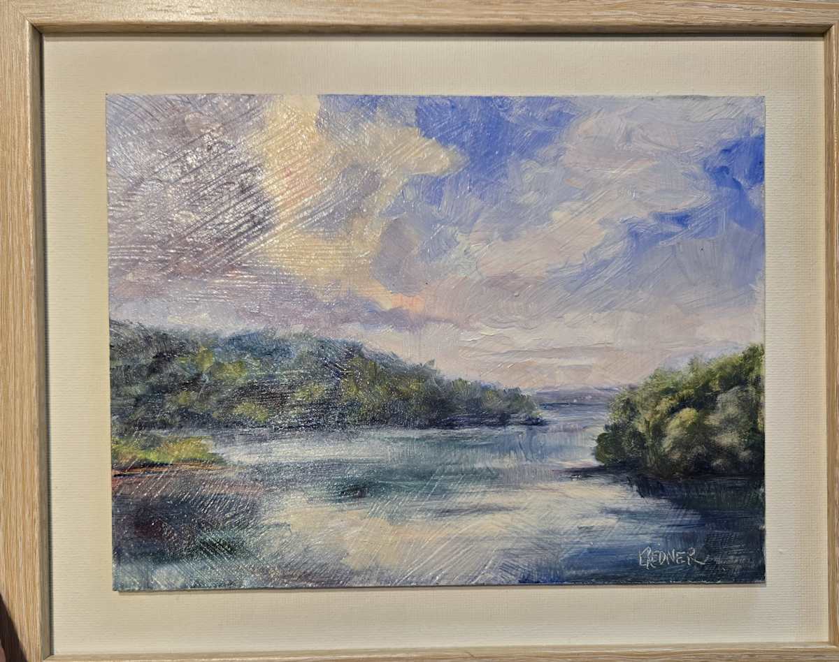 The Heavens Above the River by Lynette Redner, Image 1.
