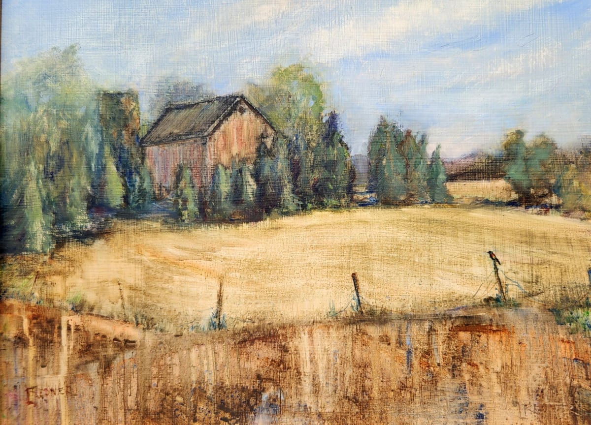 The Old Homestead in Wisconsin by Lynette Redner 