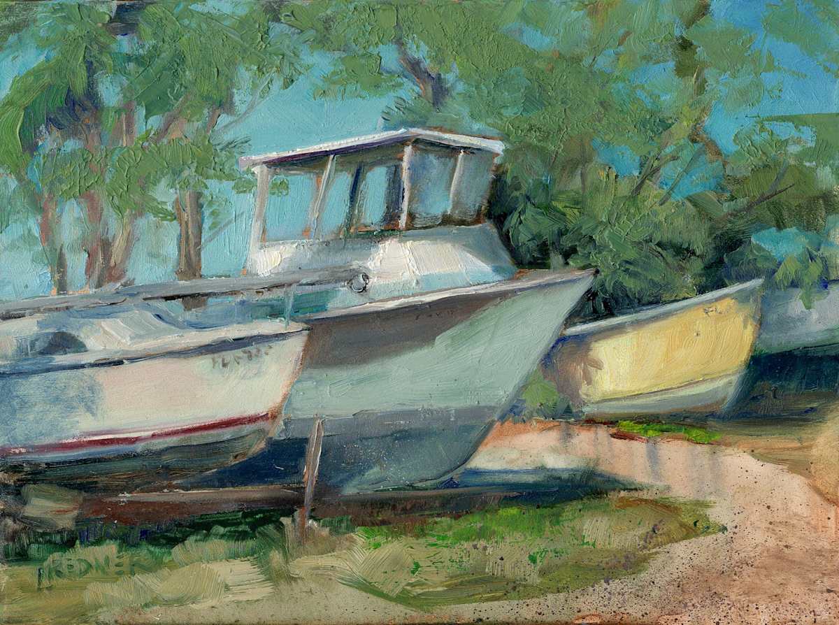 Up on Shore: Cortez, Florida by Lynette Redner 