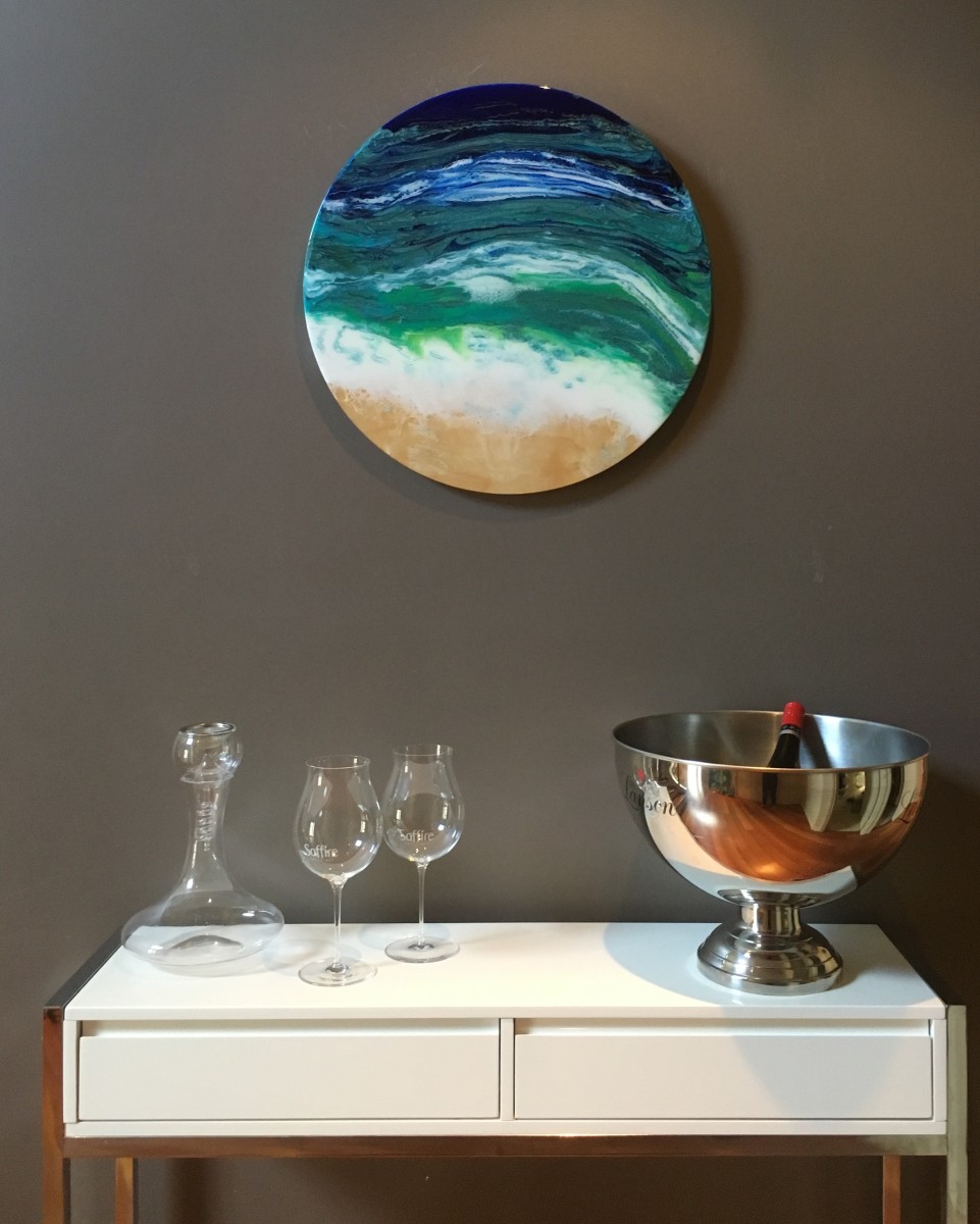Aquamarine Tide by Di Parsons 
