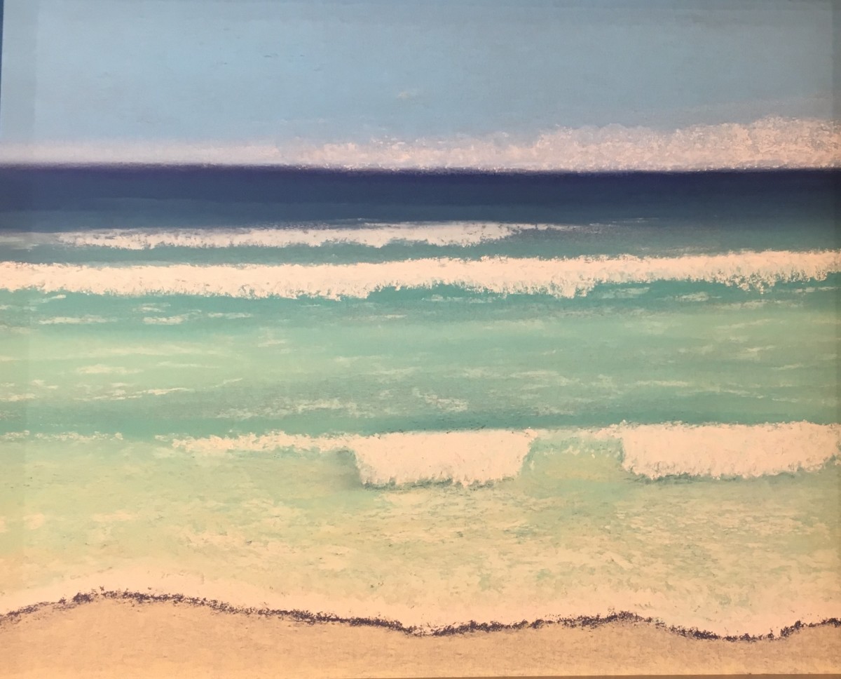 Incoming Tide 37x30cm by Di Parsons 