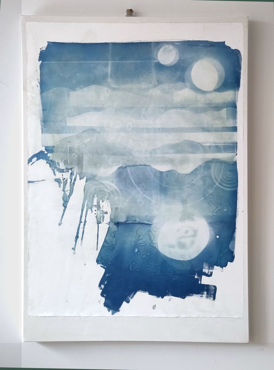 Paysage au reflêts de lune 1 by Nina Urlichs 